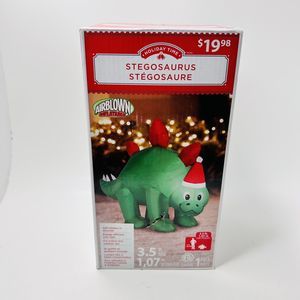 Holiday Time Baby Dinosaur Inflatable 3.5 Ft Yard Decoration Christmas